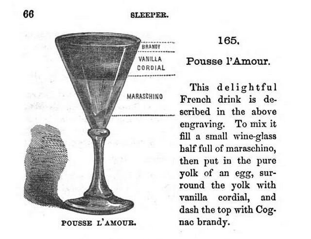 Illustration from 'How to Mix Drinks, Or, The Bon-vivant's Companion' by Jerry Thomas (1862) (via Google Books)