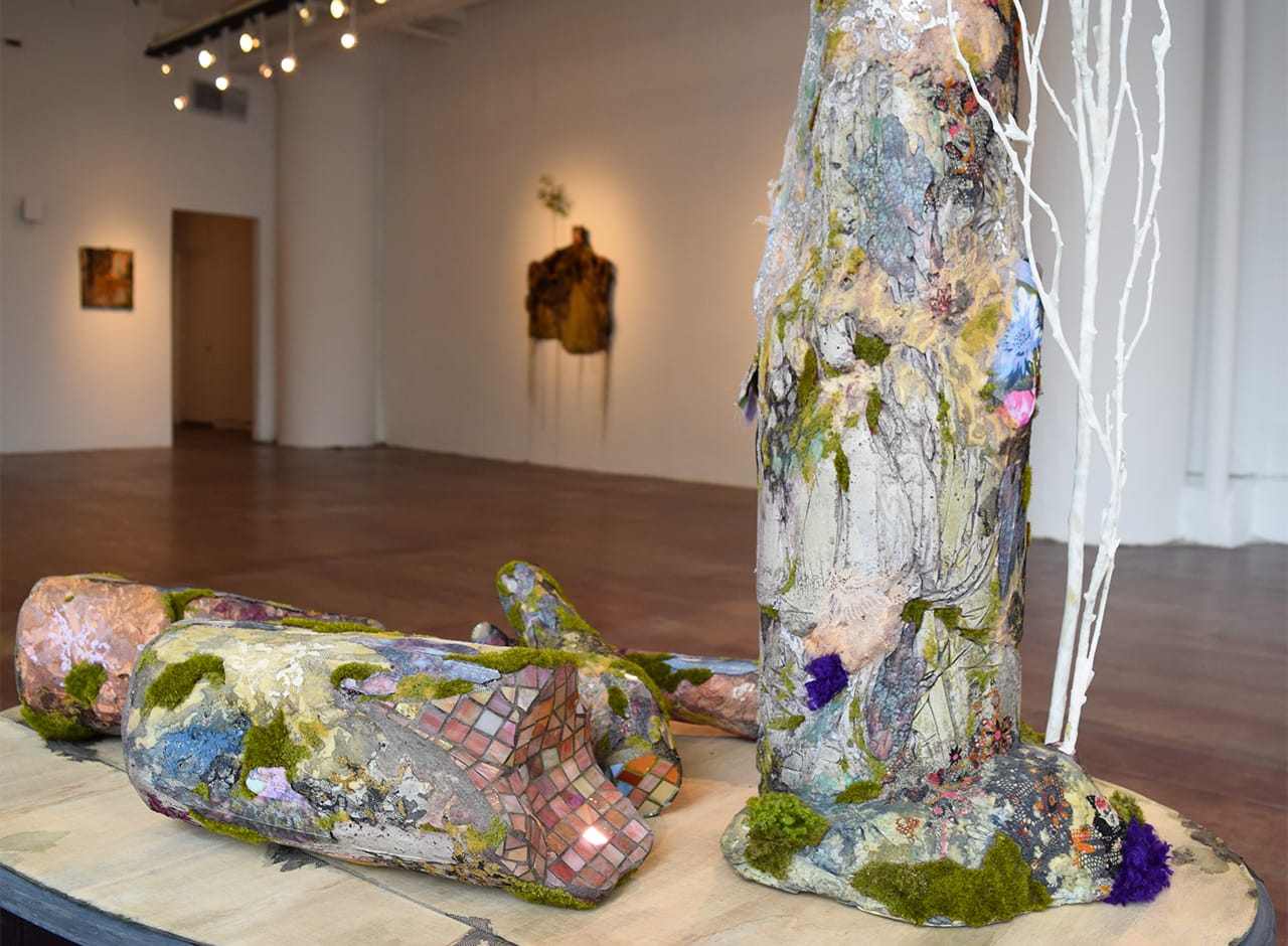 'Lina Puerta: Traces' installation view