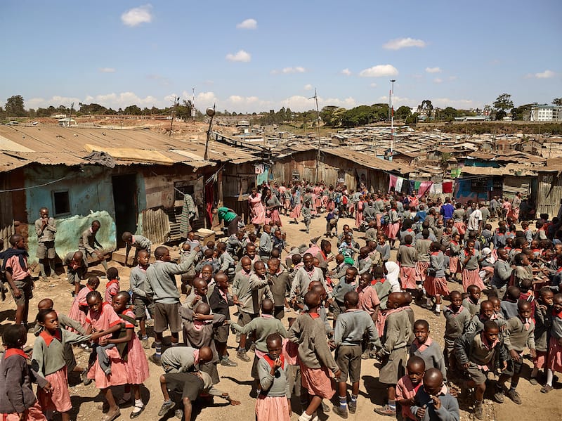 Valley View School, Mathare, Nairobi, Kenya (© James Mollison)