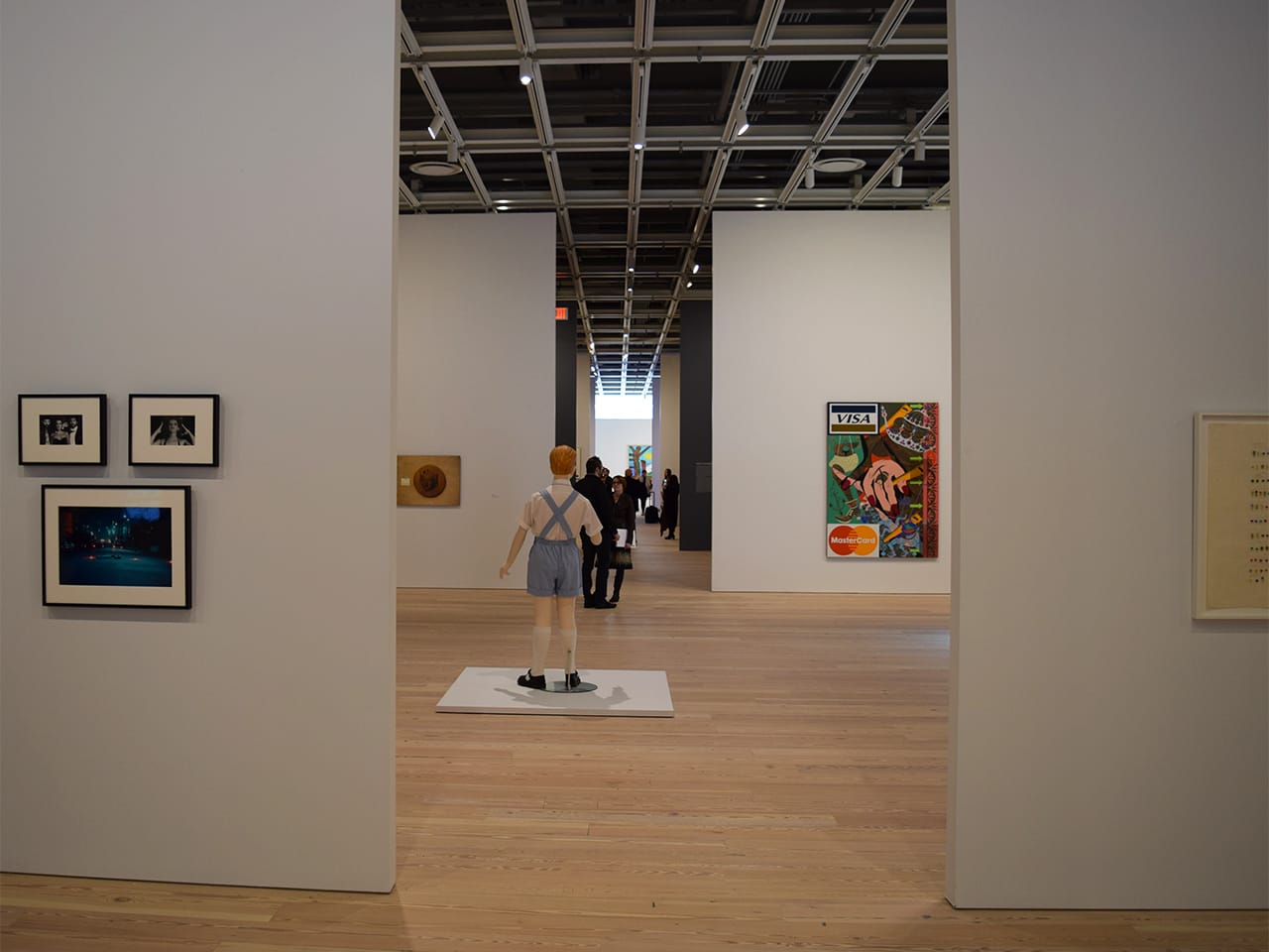 The fifth floor, the museum's largest