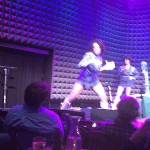 Ann Liv Young "Elektra Cabaret" (2015) (animated GIF by author for Hyperallergic) 