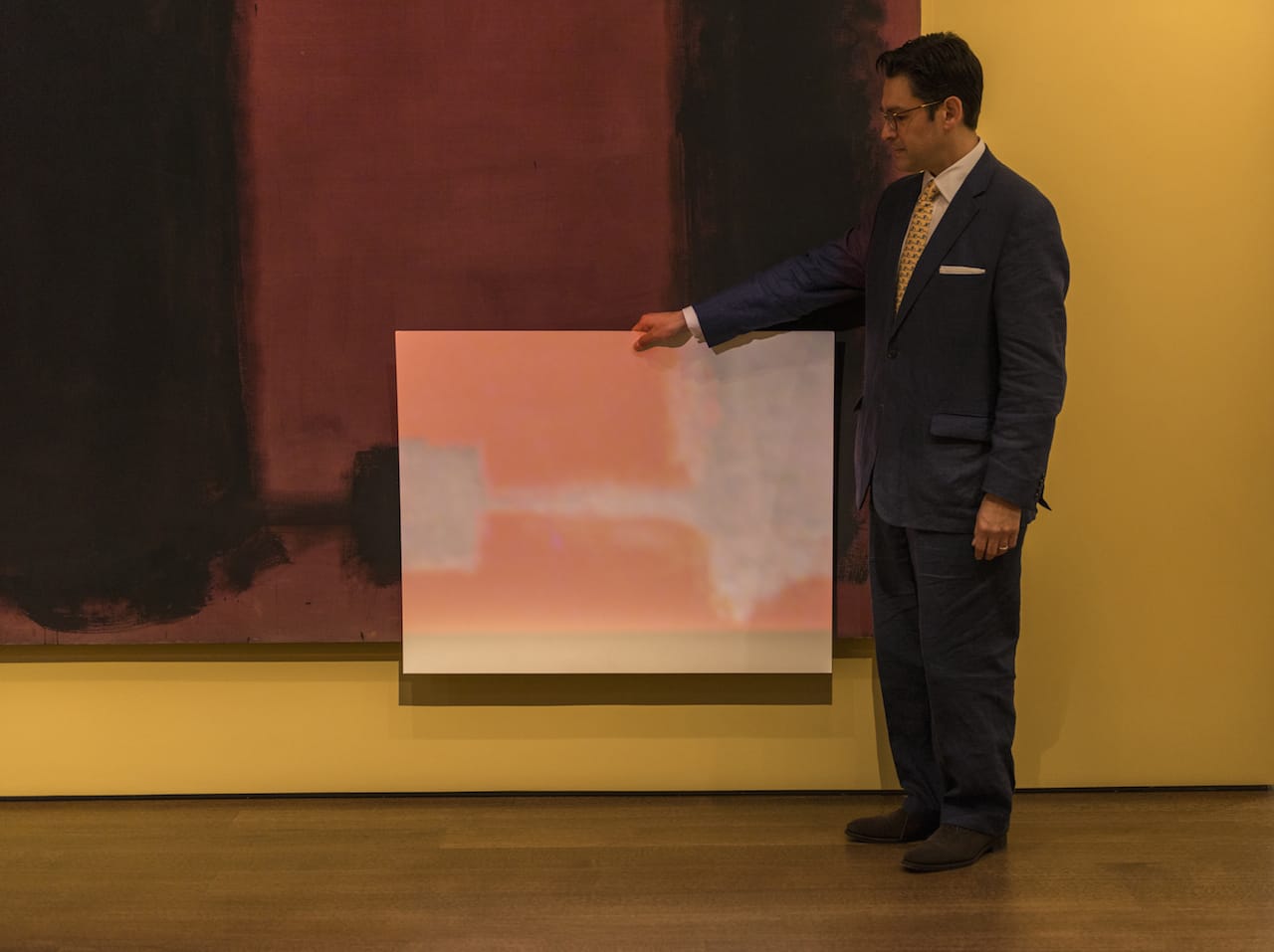 Rothko Harvard Murals_Photo Peter Vanderwarker_5352