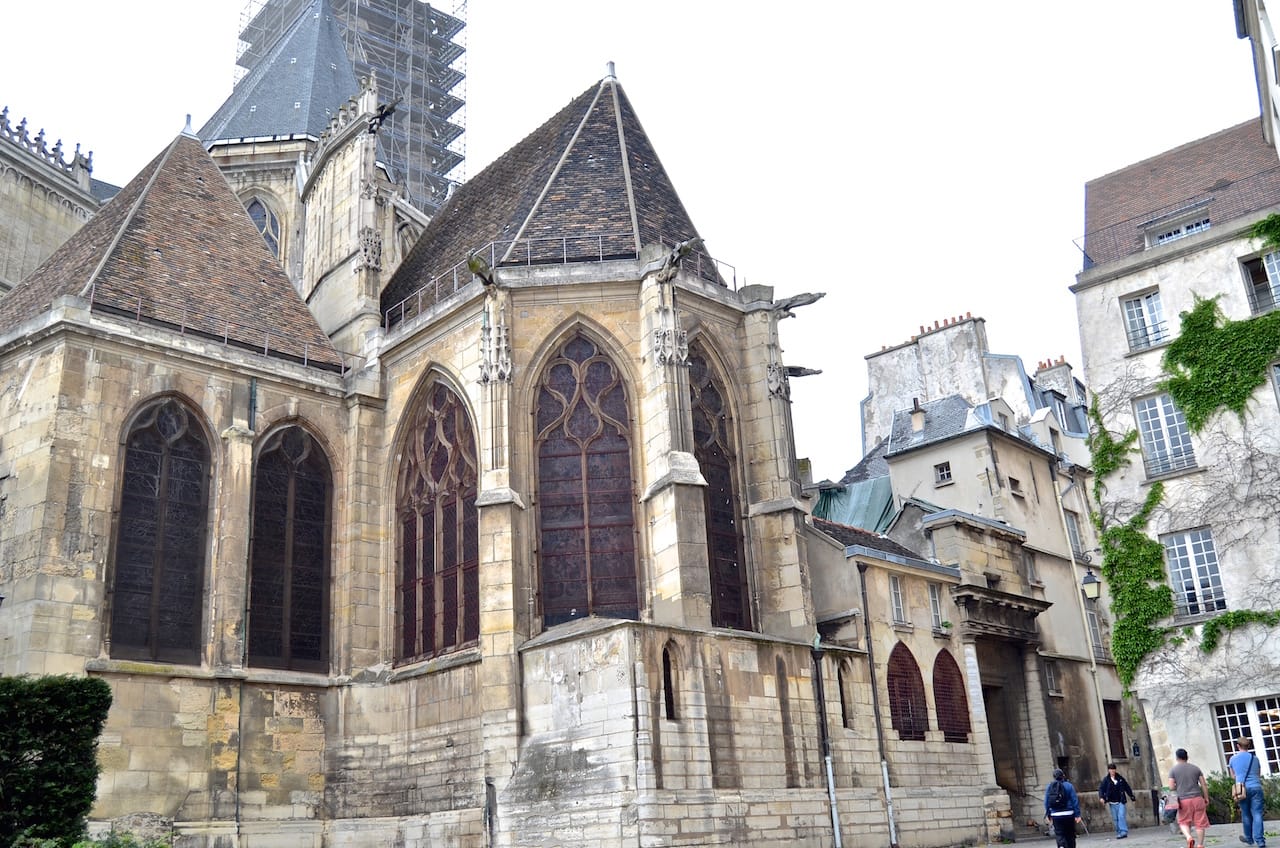 The Saint-Louis en l’île church in Paris, one of the buildings that will be restored under mayor Hidalgo's plan. (photo by David McSpadden/Flickr)
