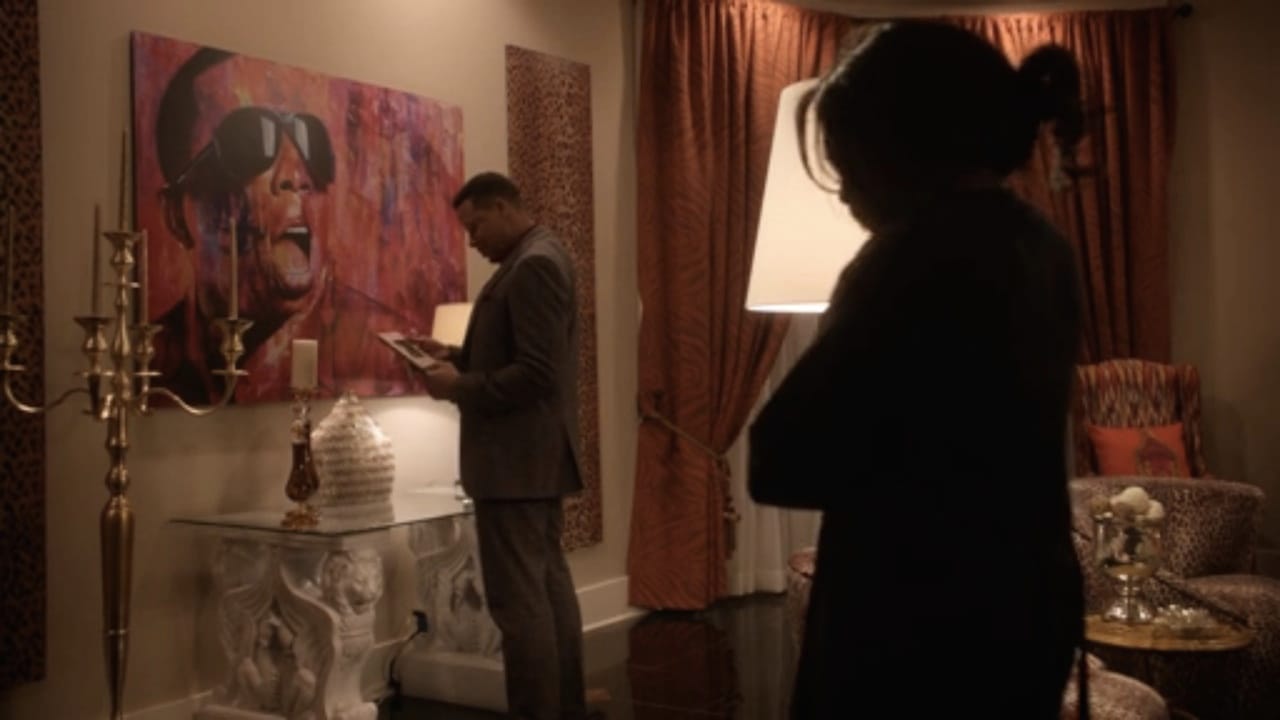 Work by Michael Savoie in Cookie's apartment