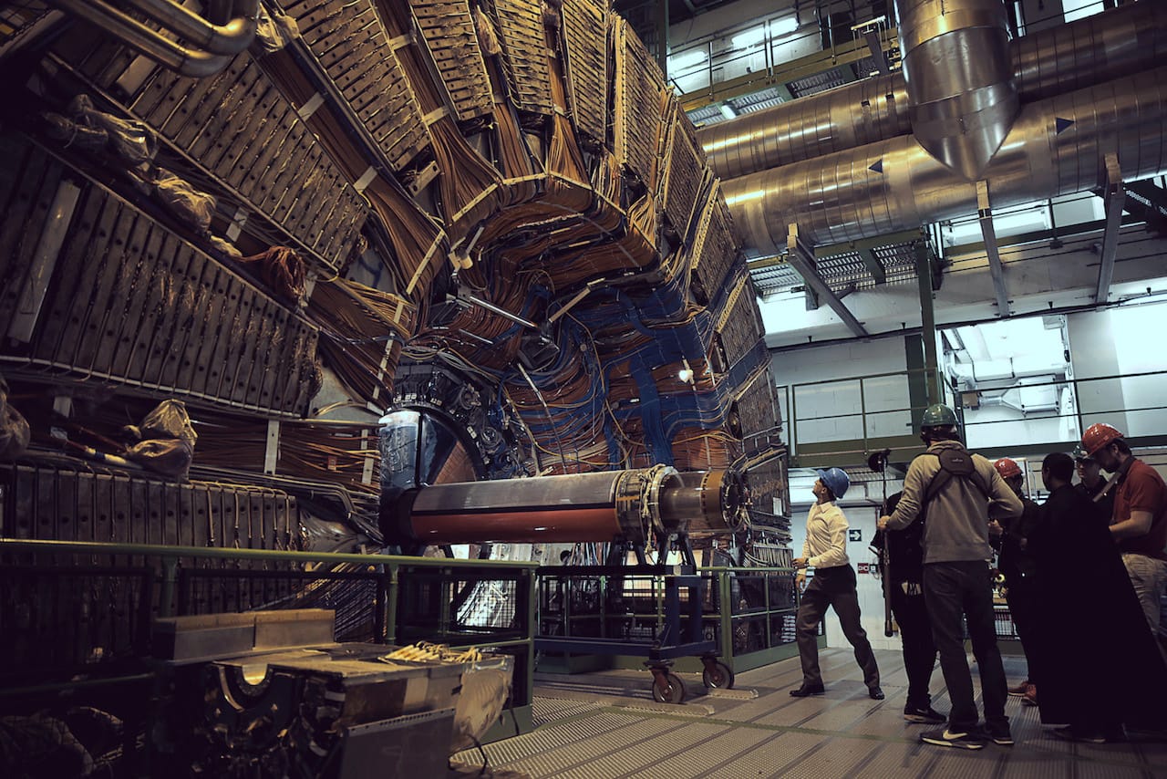 Still from the production of 'Symmetry'