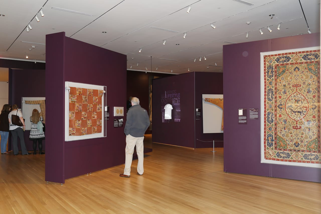 Installation view of 'Unraveling Identity: Our Textiles, Our Stories' at the Textile Museum (all photos by the author unless noted otherwise)