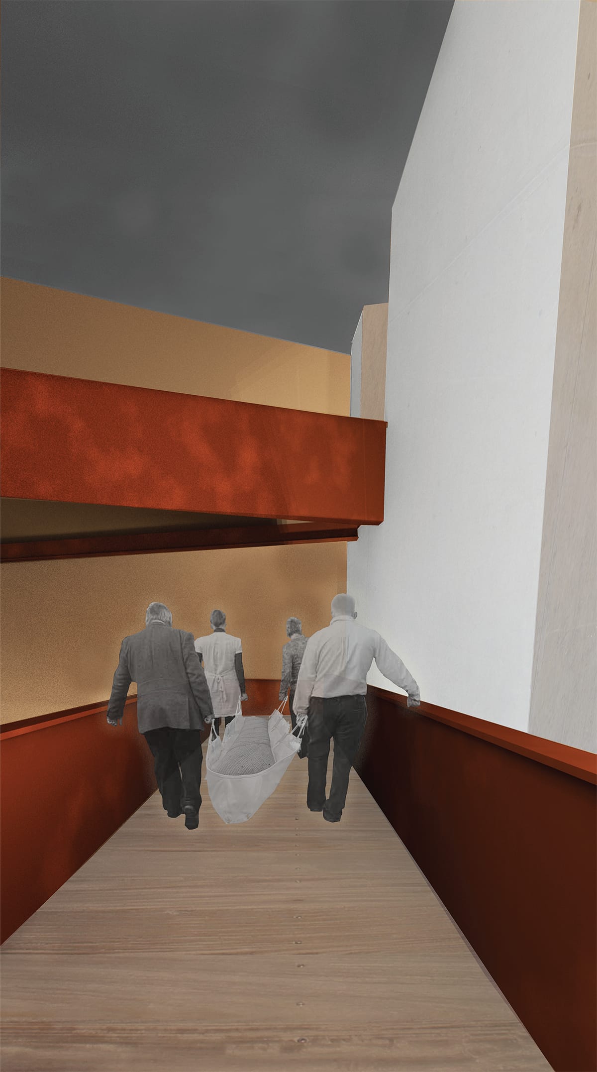 Rendering for the Urban Death Project (courtesy Katrina Spade)