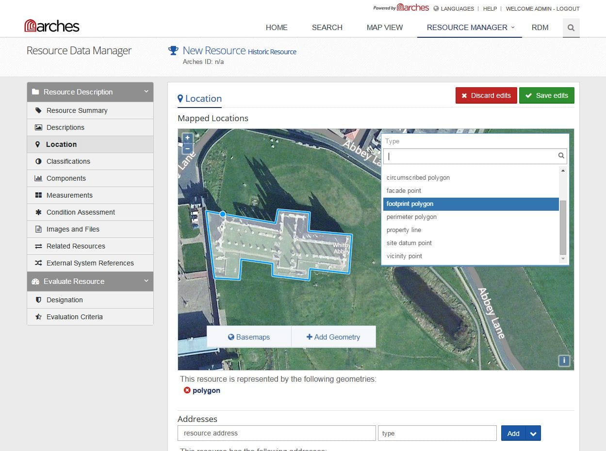 Demonstration of Arches (courtesy World Monuments Fund)