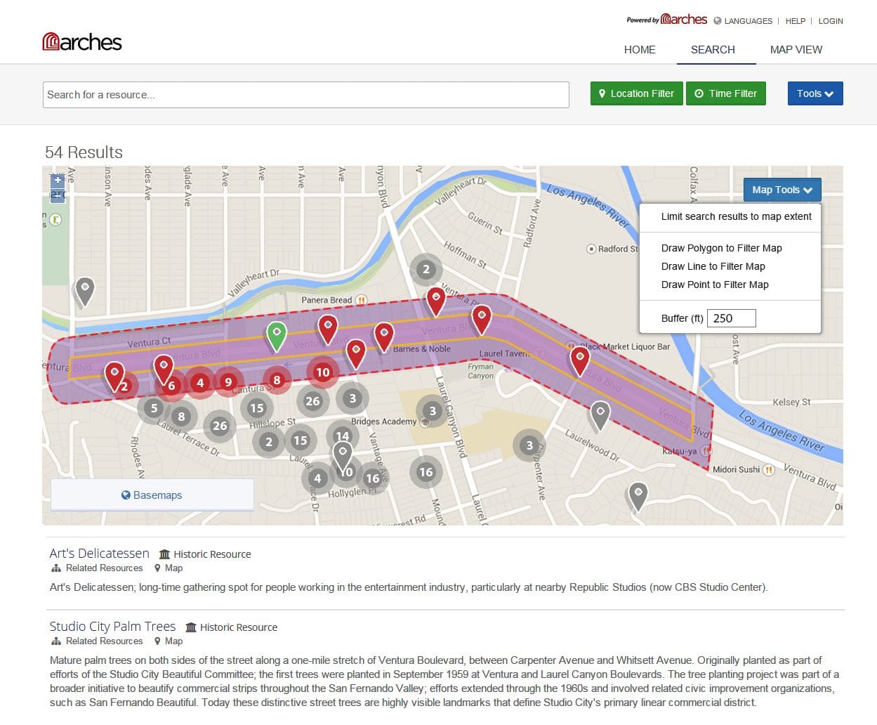 Demonstration of Arches (courtesy World Monuments Fund)