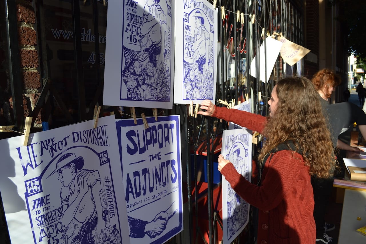 Bay Area Art and Education Justice Festival, San Francisco, March 8, 2015 (photo by the author for Hyperallergic)