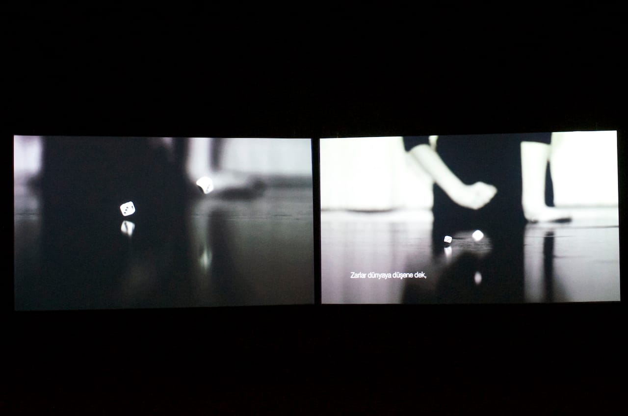 Didem Pekün, still from -Of dice and men,- 2011 ongoing