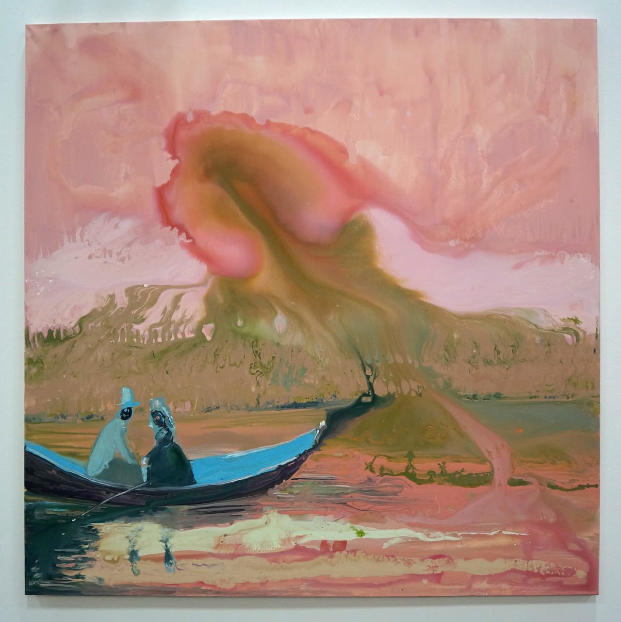 A work by Genevieve Figgs on view at Half Gallery's booth