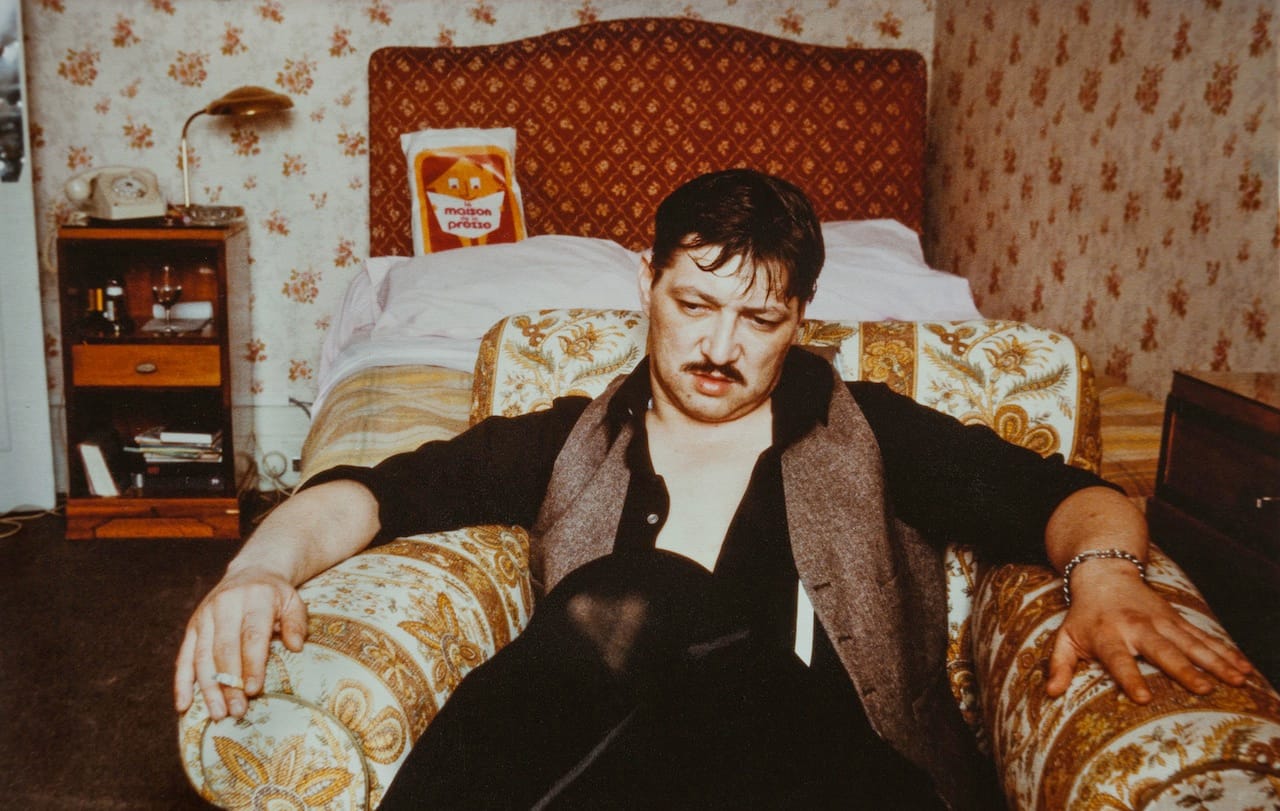 Rainer Werner Fassbinder, still from "Fassbinder: To Love Without Demands" (photo: Dino Raymond Hansen, via fassbindermovie.com