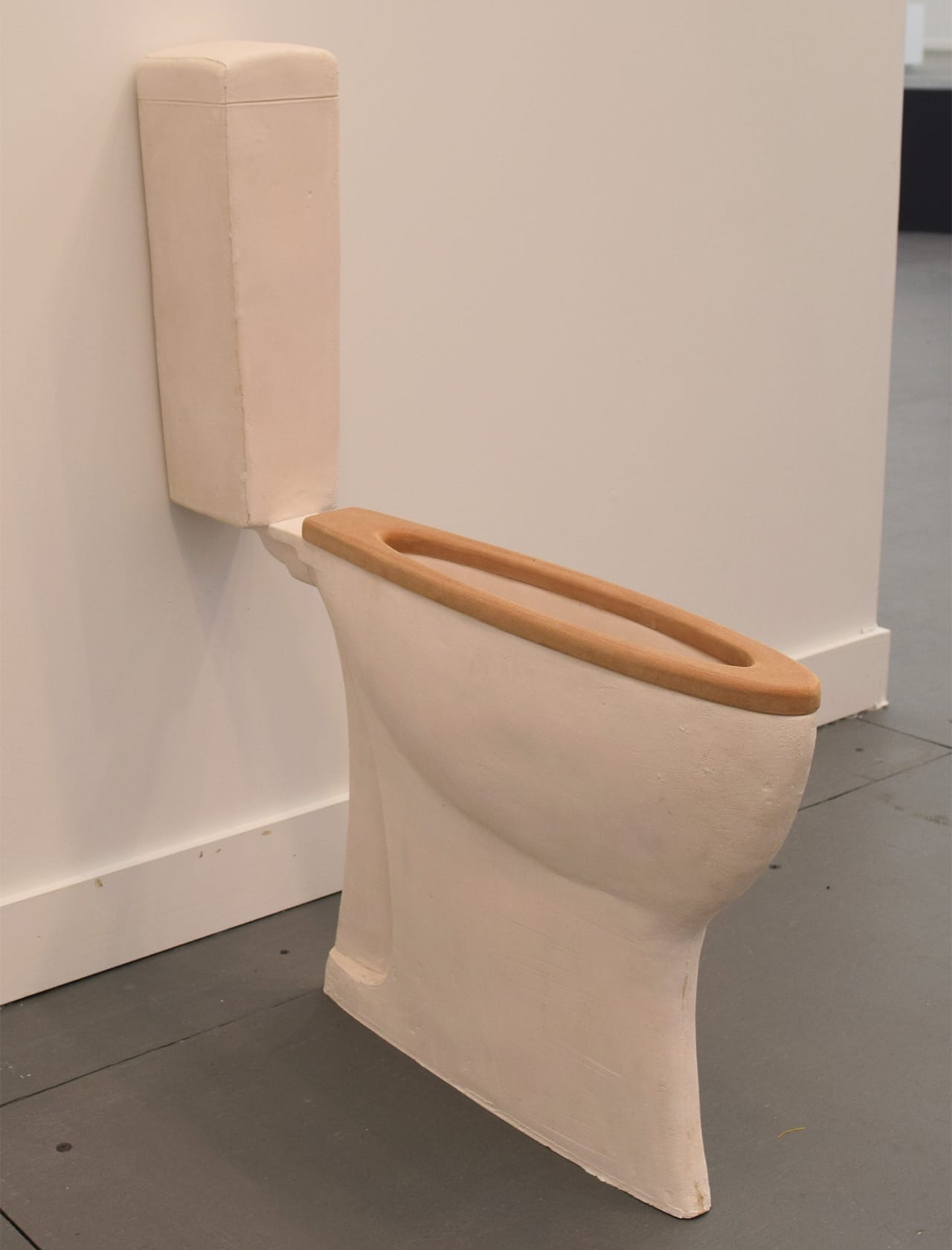 Erwin Wurm, "Toilett" (2014) in the Galerie Thaddaeus Ropac booth at Frieze New York