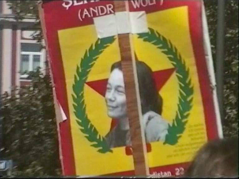 Hito Steyerl, still from "November" (2004), digital video with sound, 25 mins  (courtesy the artist and Andrew Kreps, New York)