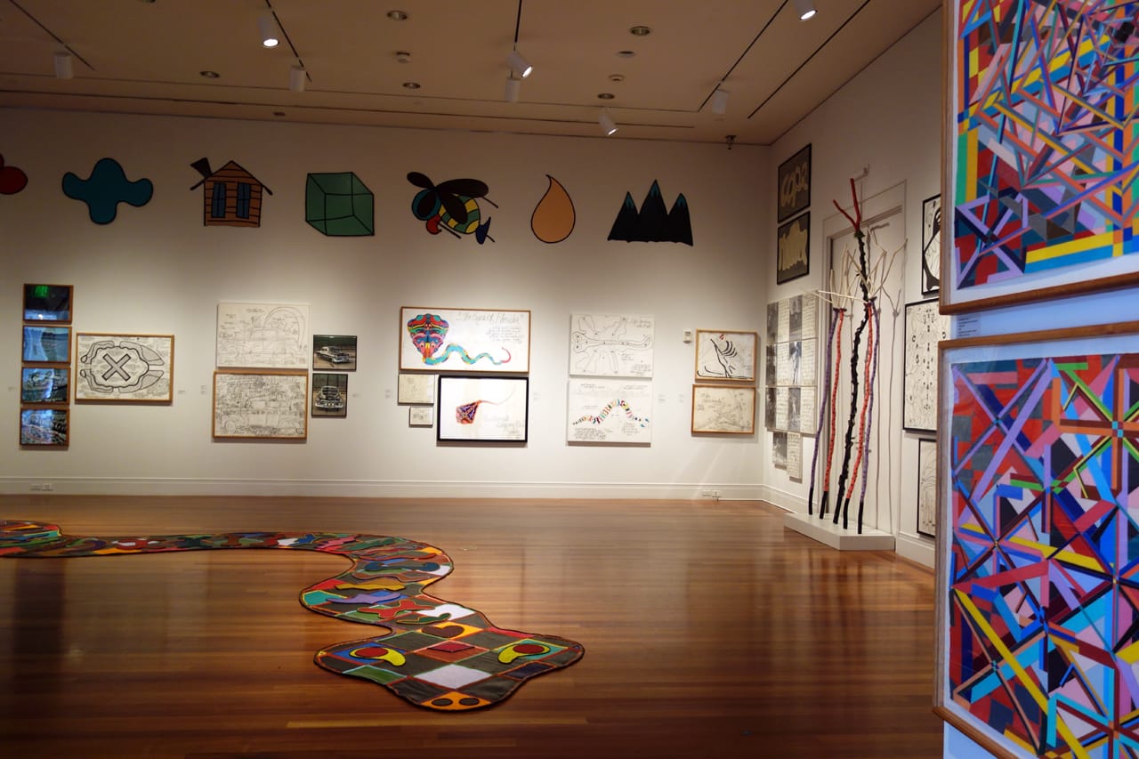 Installation view of 'Jim Roche: Cultural Mechanic'