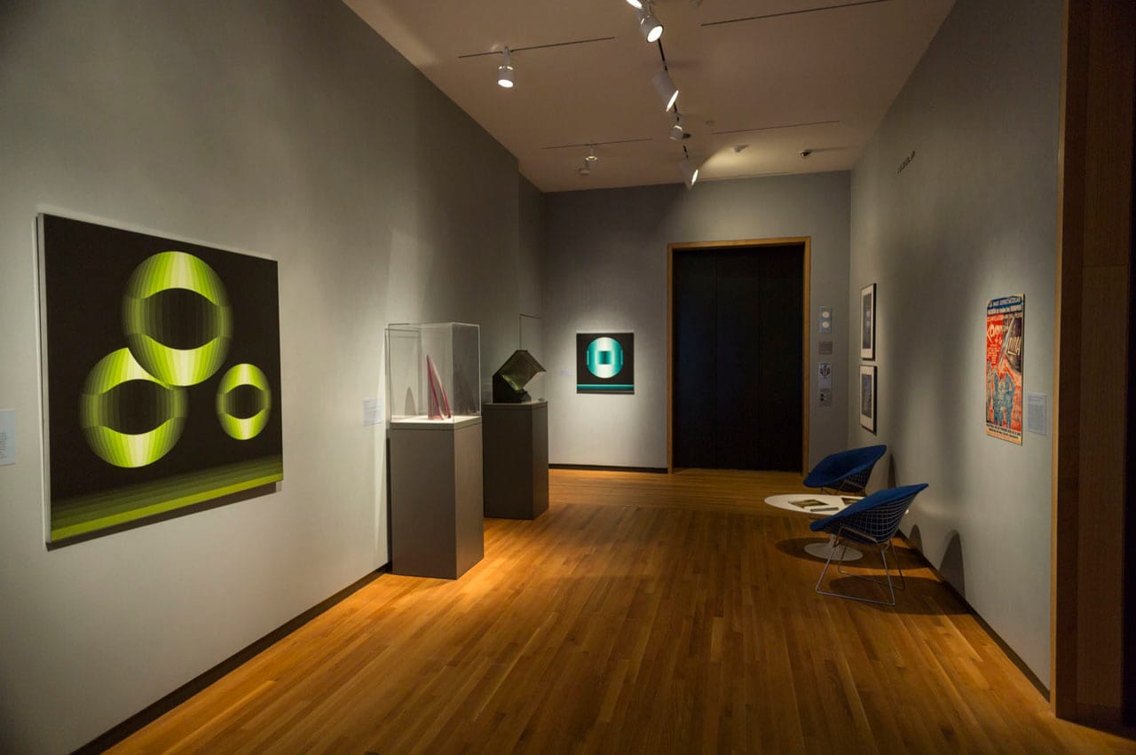 'Past Futures: Science Fiction, Space Travel, and Postwar Art of the Americas' at the Bowdoin College Museum of Art (photo by Dennis and Diana Griggs)