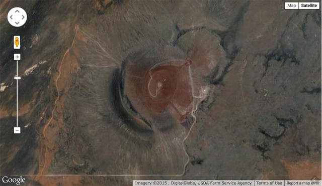 James Turrell, "Roden Crater" (1974 - Present) (Image by author for Hyperallergic)