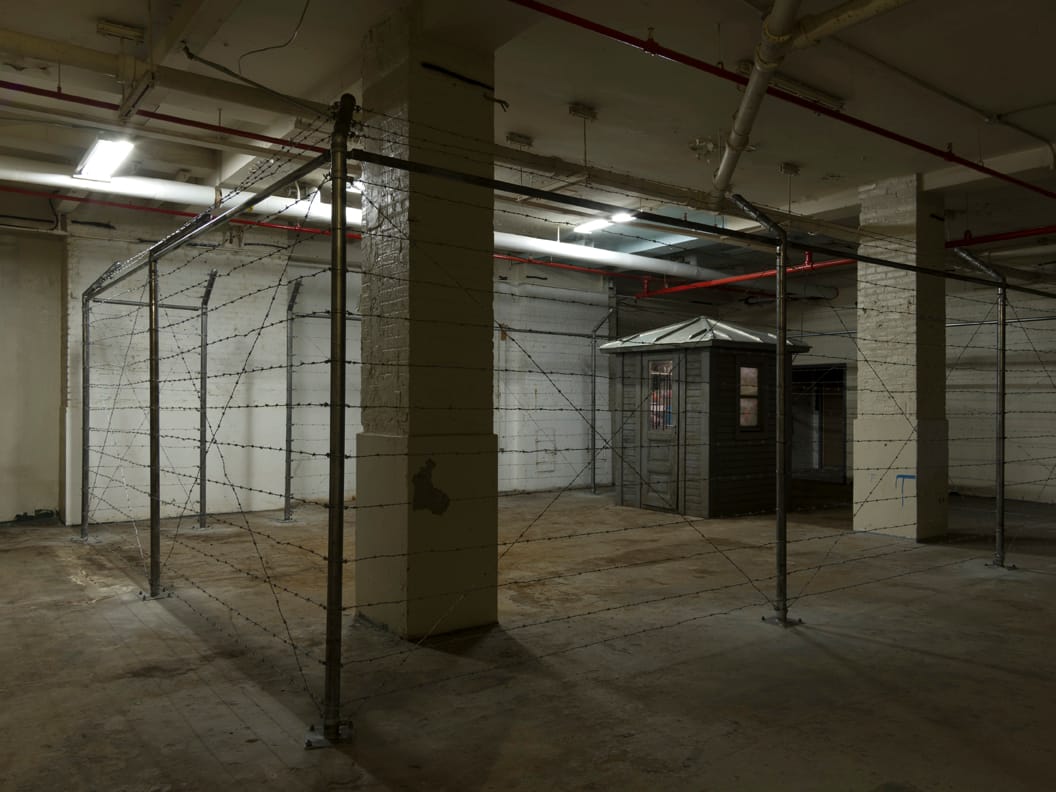 Hale Tenger, “We didn't go outside; we were always on the outside/ We didn't go inside; we were always on the inside” (1995/2015) (click to enlarge)