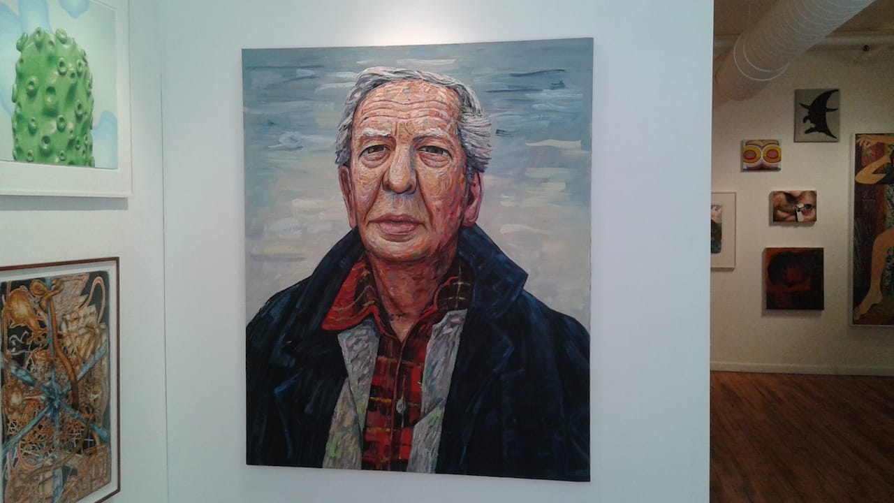 Jon Imber, "Portrait of Philip Guston" (2010)