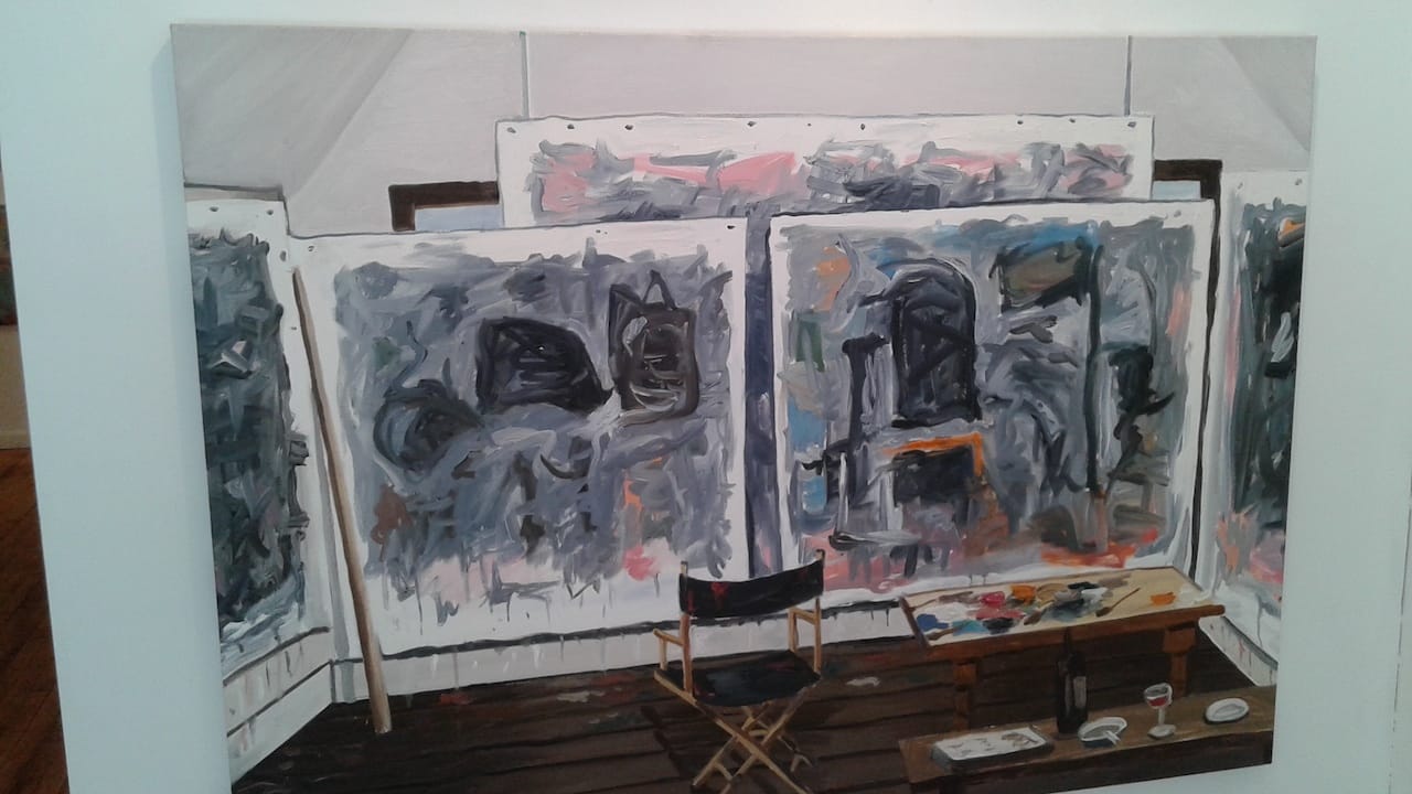 Richard Bosman, "Guston's Studio 2 (2010)