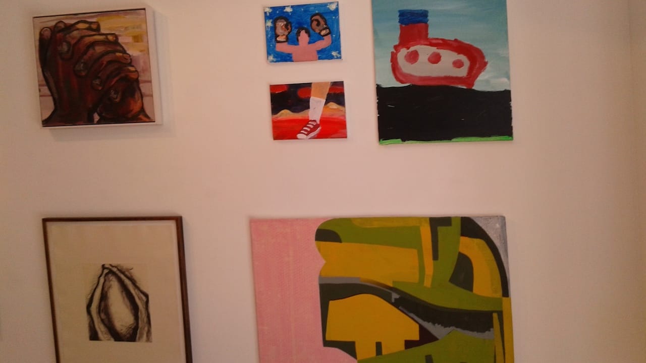 Installation View. The Guston Effect (click to enlarge) 
