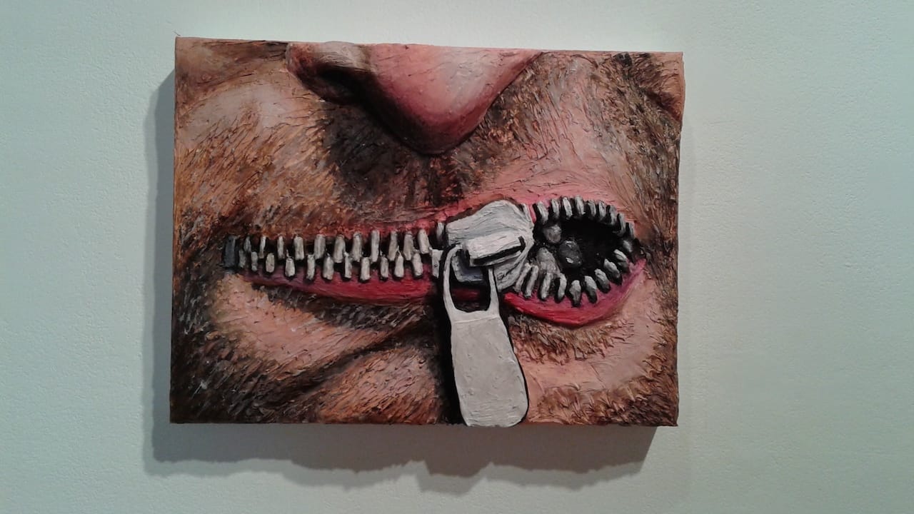 Gina Beavers, "you won't believe" (2015)