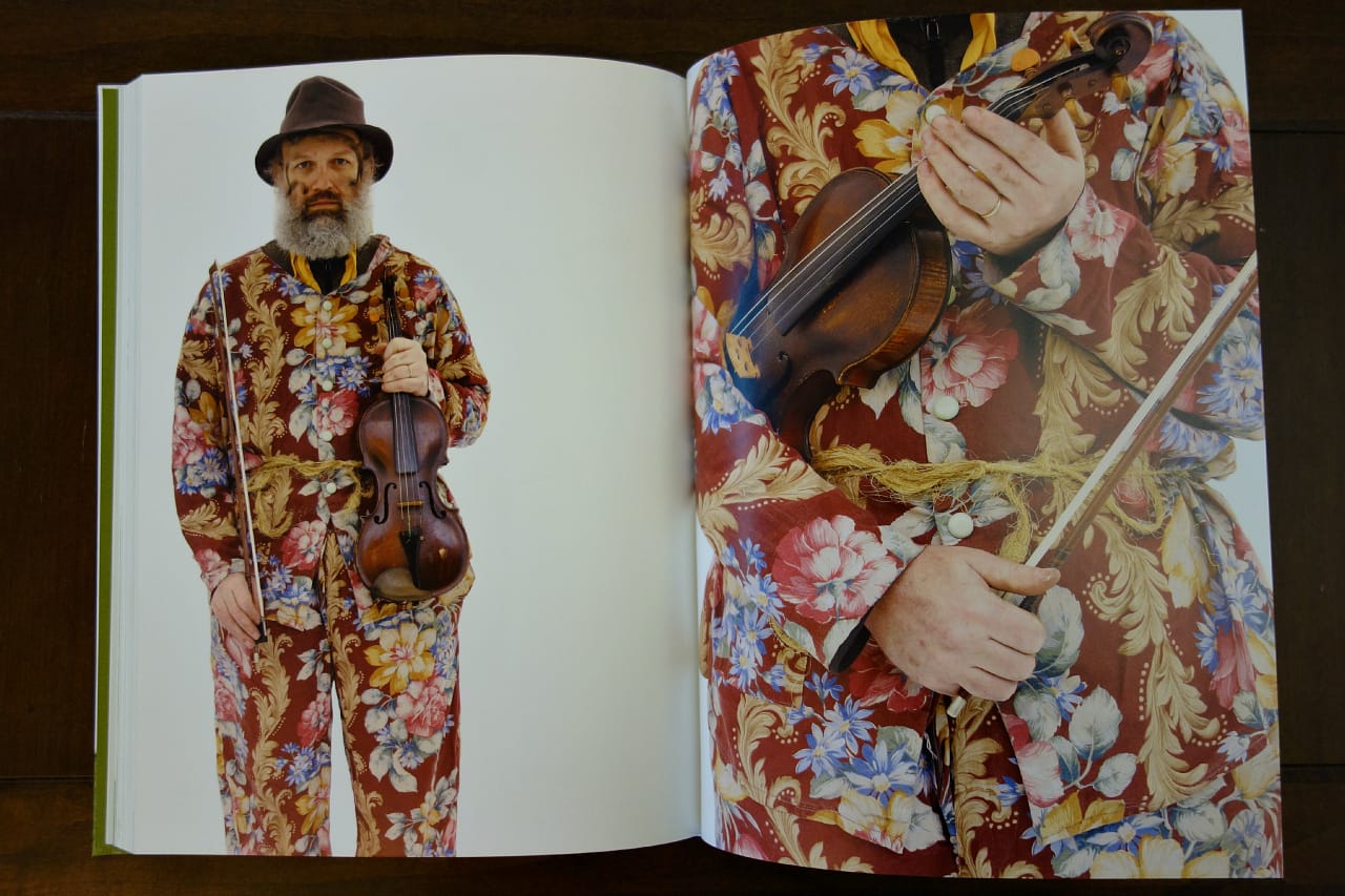 Pages from 'Arcadia Britannica' (photo of the book for Hyperallergic)