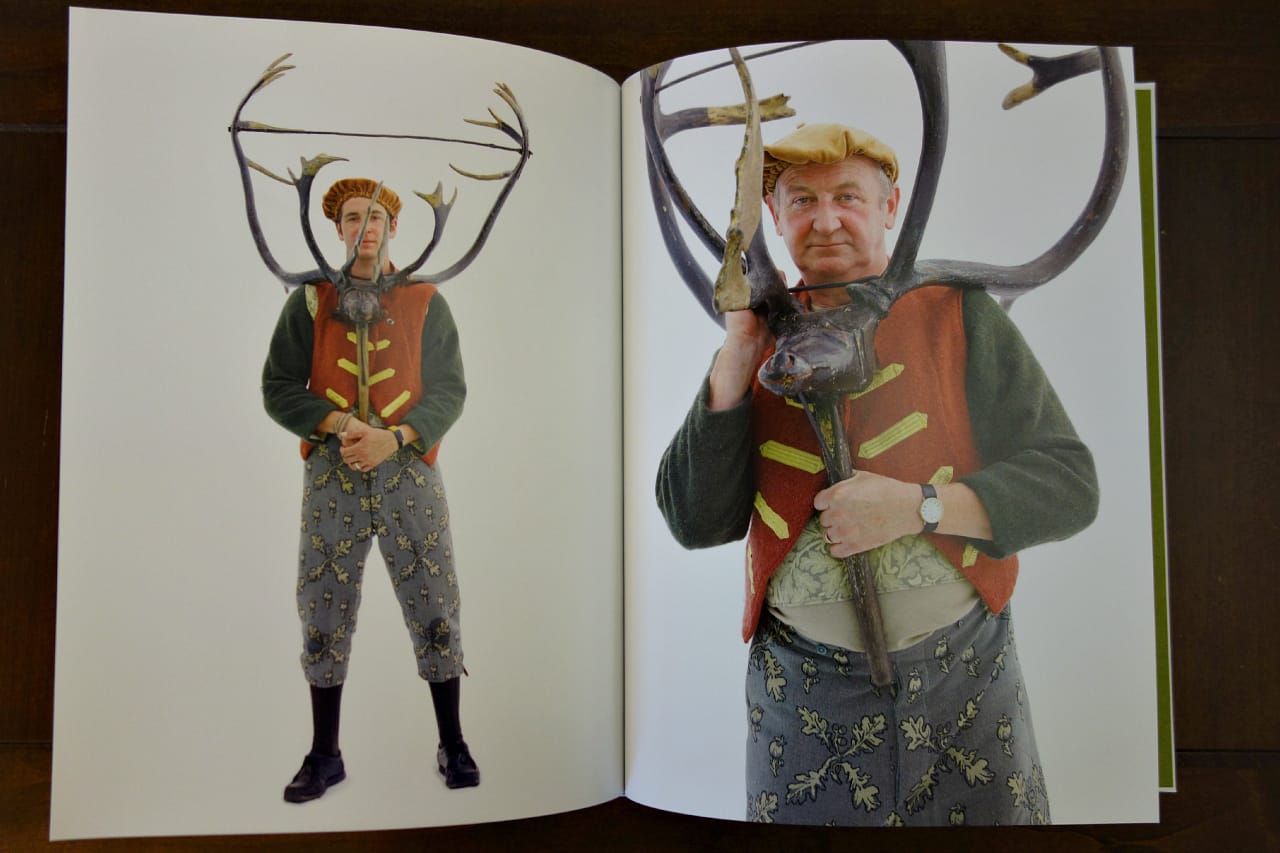 Pages from 'Arcadia Britannica' (photo of the book for Hyperallergic)