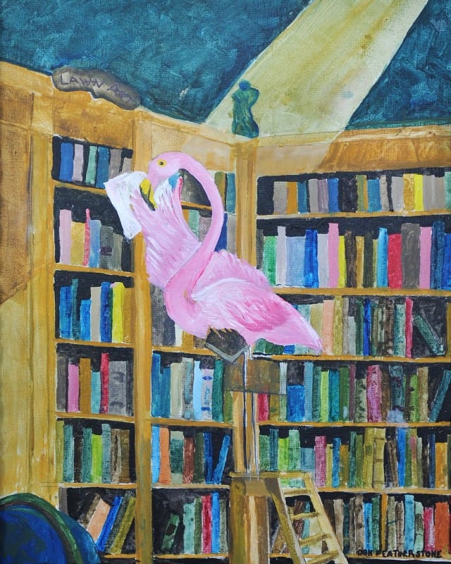 Donald Featherstone, "Bookmingo" (2010)