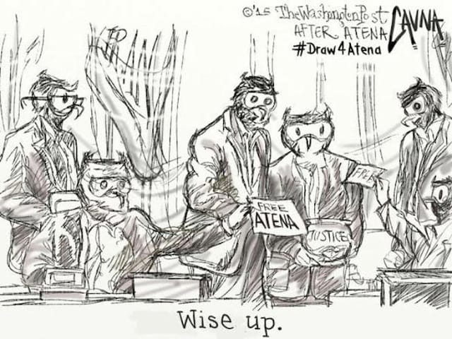 A cartoon by Michael Cavna (Image via Twitter/comicriffs)