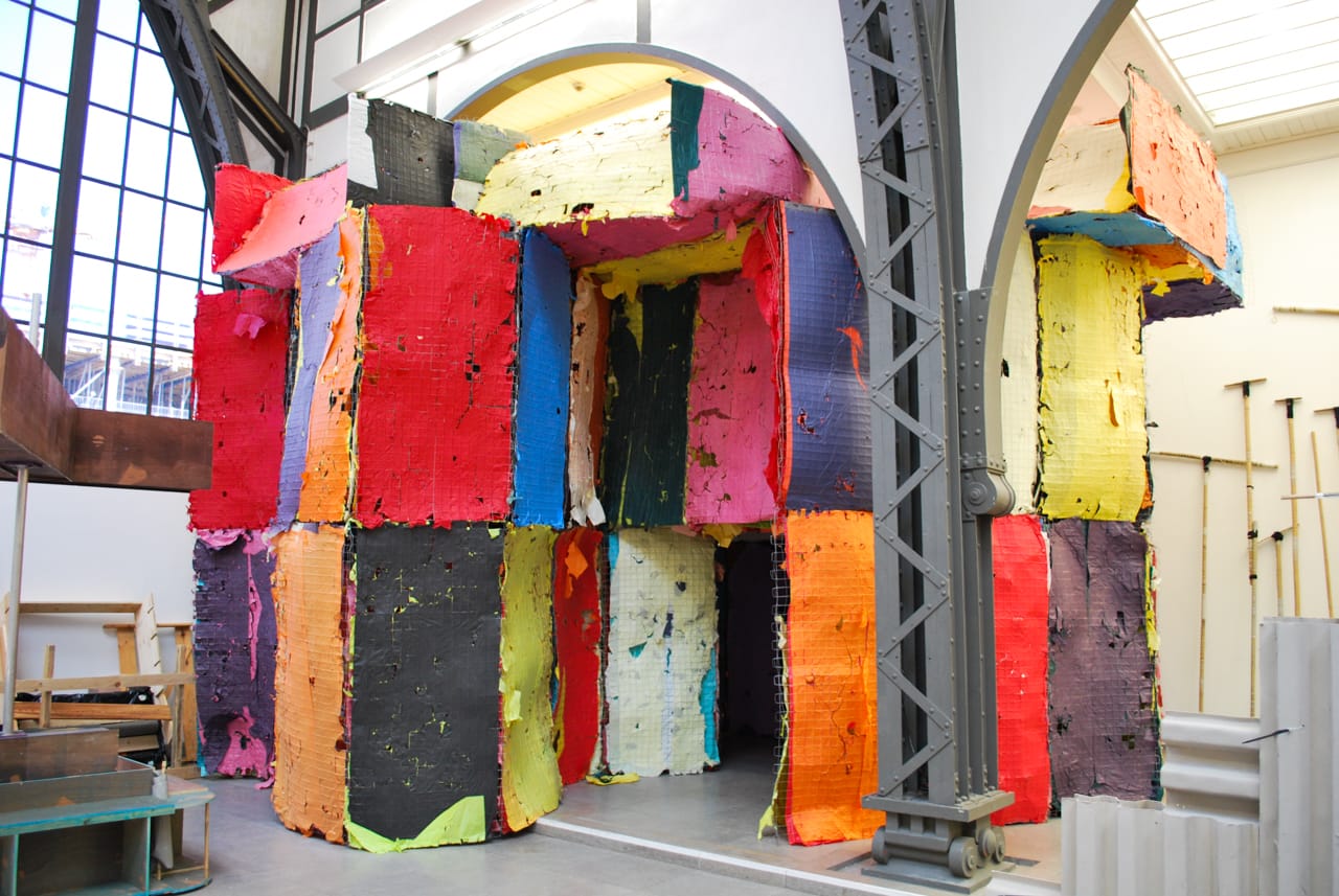 Michael Beutler, installation shot. All photographs by the author.