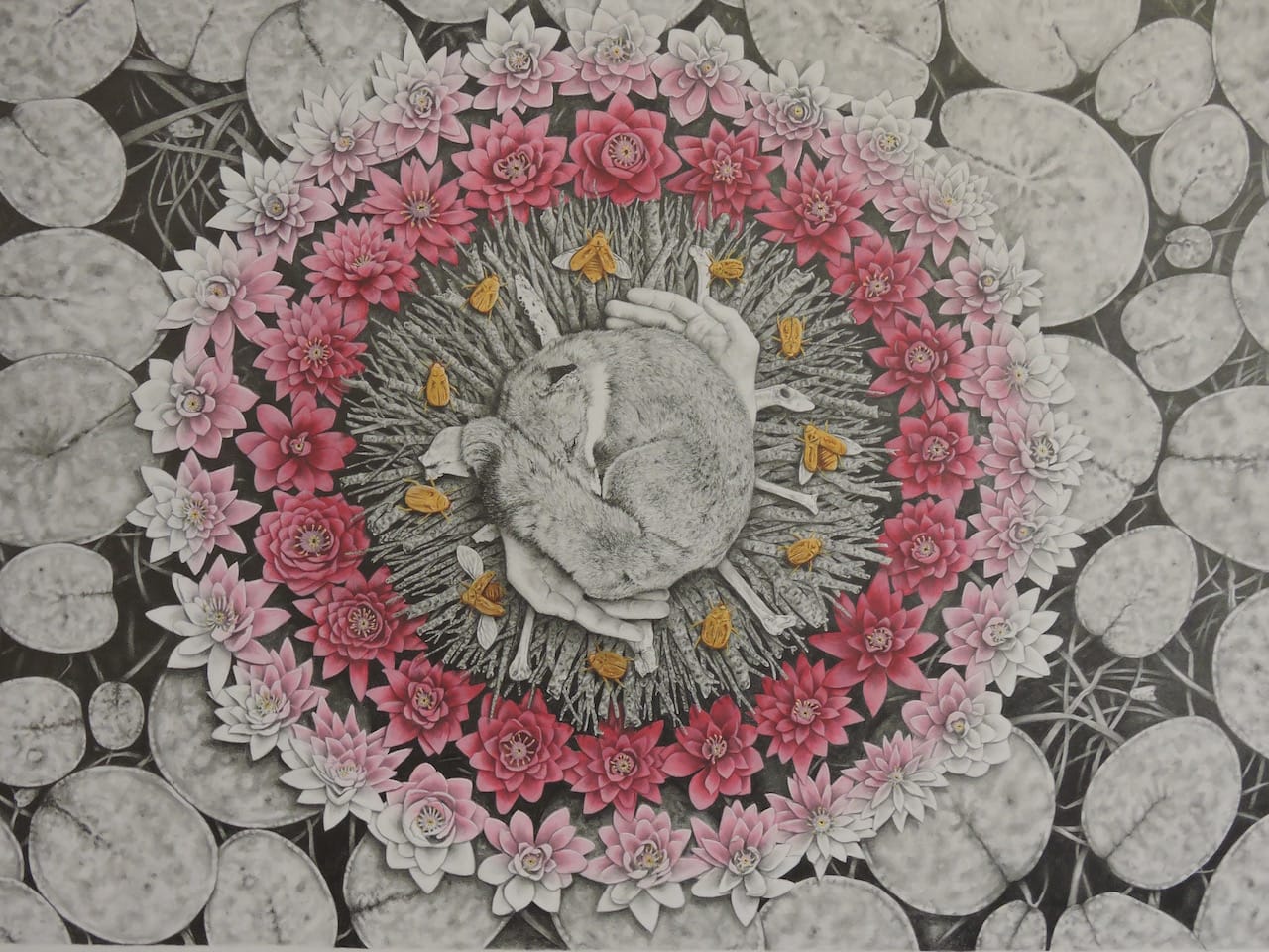 Chris Ams "Equanimity" (2015) (photo by author) 