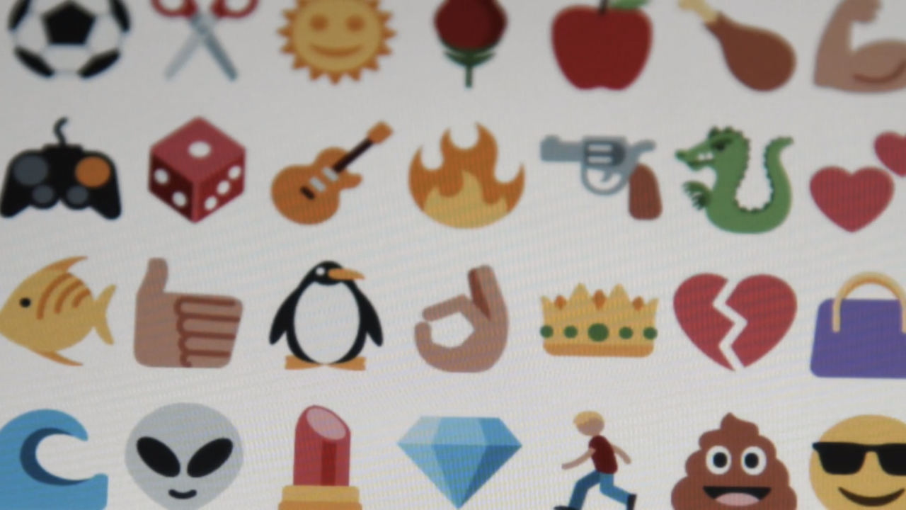 Emoji characters (Screen grab via Vimeo) 