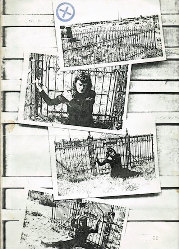 Page  from the personal journal of Exene Cervenka 1974-1976 (via sloanprojects.com)