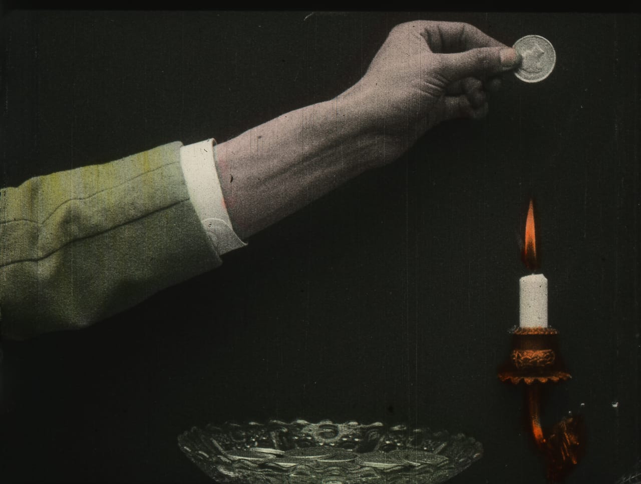 Film still from 'Fantasia of Color in Early Cinema'