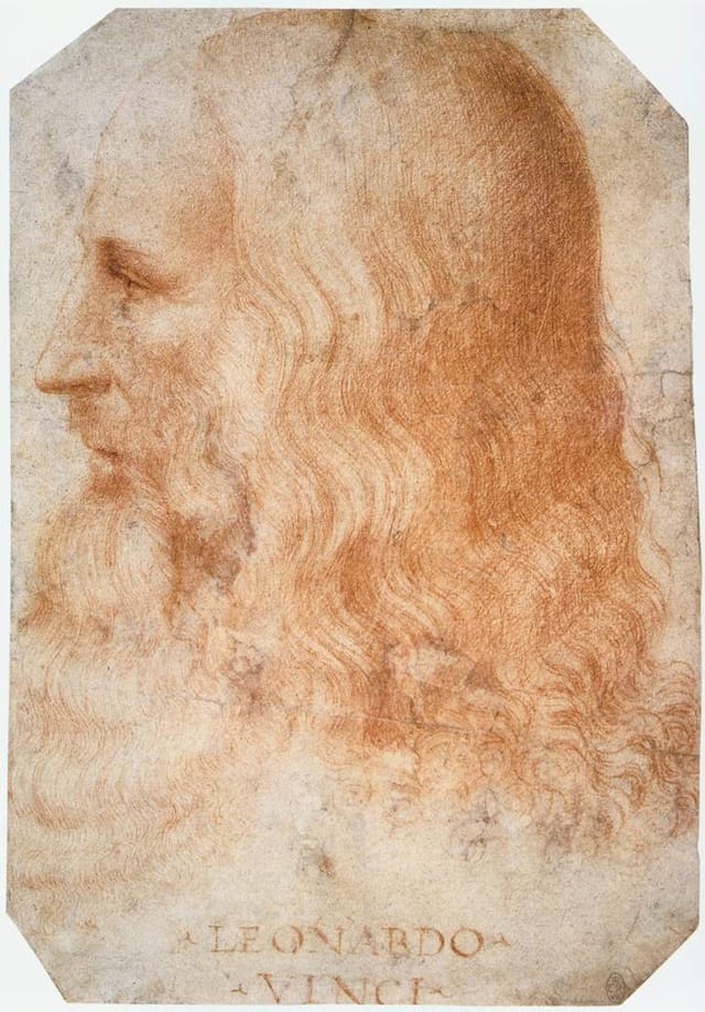 A portrait of da Vinci by his student Francesco Melzi (Image via Wikimedia Commons) 