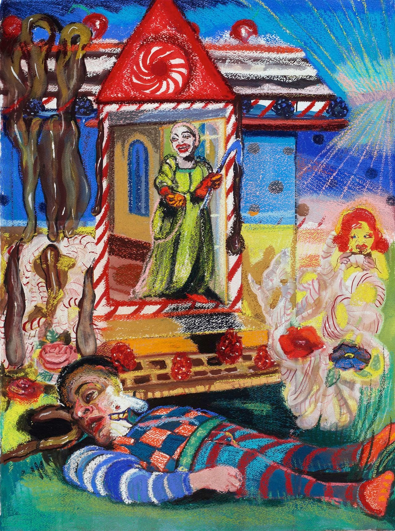 Natalie Frank, "Hansel and Gretel II" (2011-14) (courtesy of the Drawing Center)