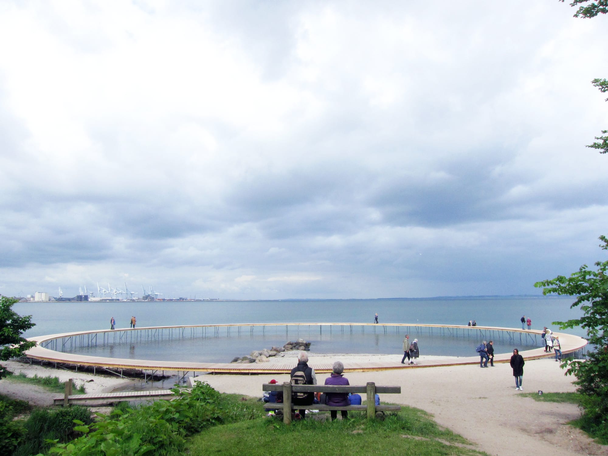 Gjøde & Povlsgaard Arkitekter (Johan Gjøde and Niels Povlsgaard), "Den Uendelige Bro (2015)