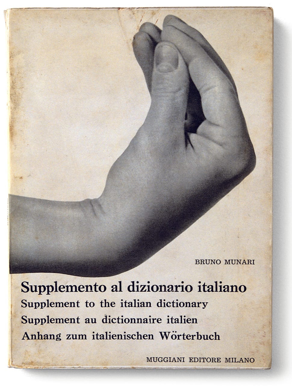'Supplemento al dizionario italianoImage' (Milan: Muggiani editore, 1963) (all images from 'Munari's Books' by Giorgio Maffei, published by Princeton Architectural Press)