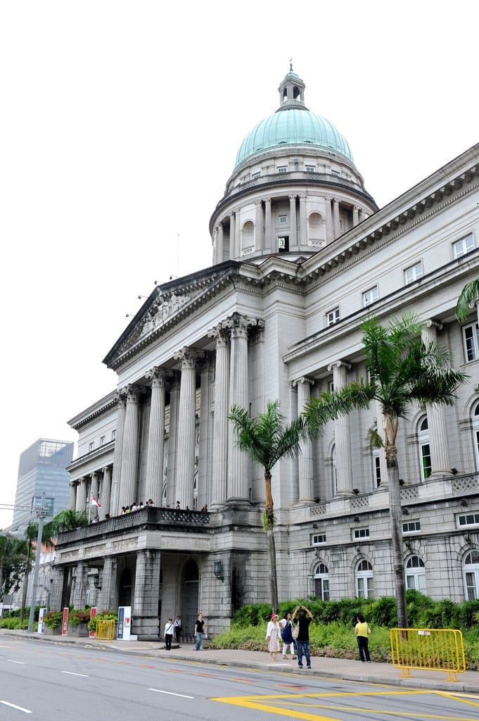 Exterior of National Gallery Singapore (courtesy National Gallery Singapore, via Flickr)