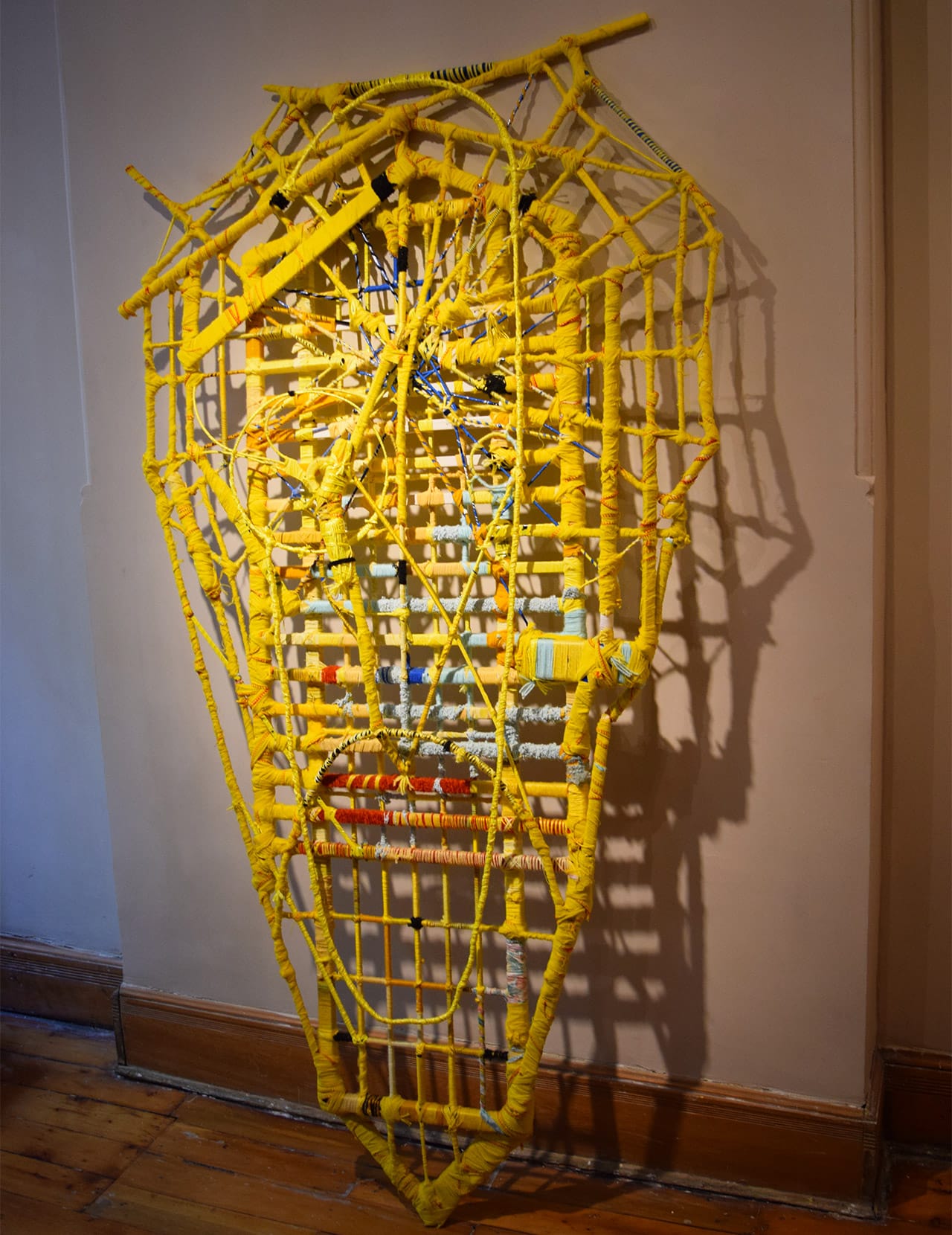 Courtney Puckett, "Happy Sad Shield" (2014)