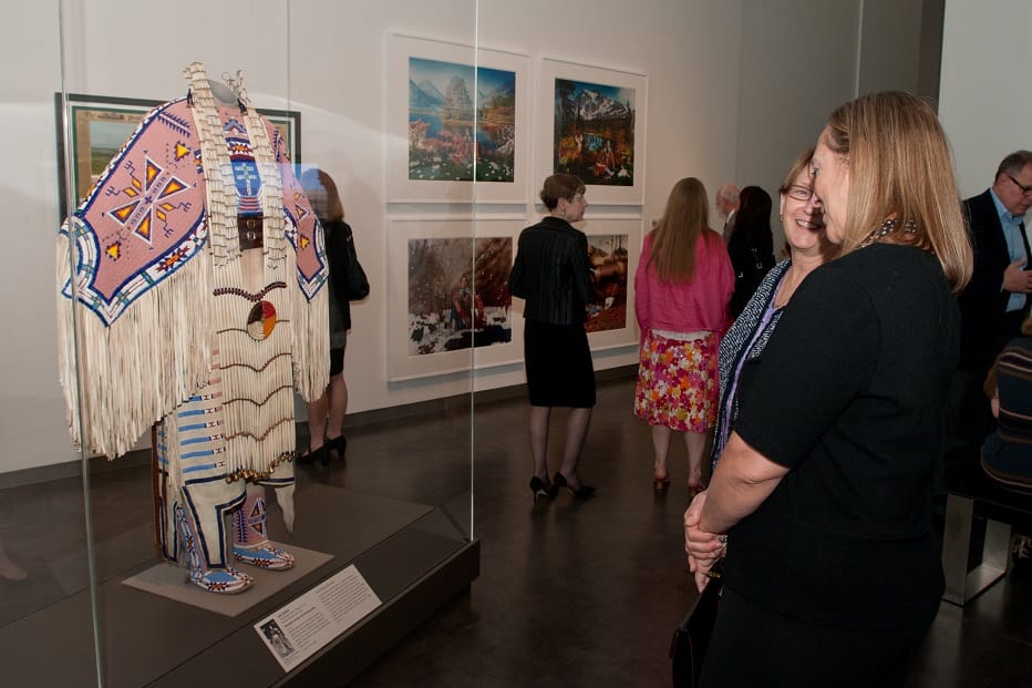 Installation view, 'The Plains Indians: Artists of Earth and Sky' at the Nelson-Atkins Museum (photo by Mark McDonald) (click to enlarge)