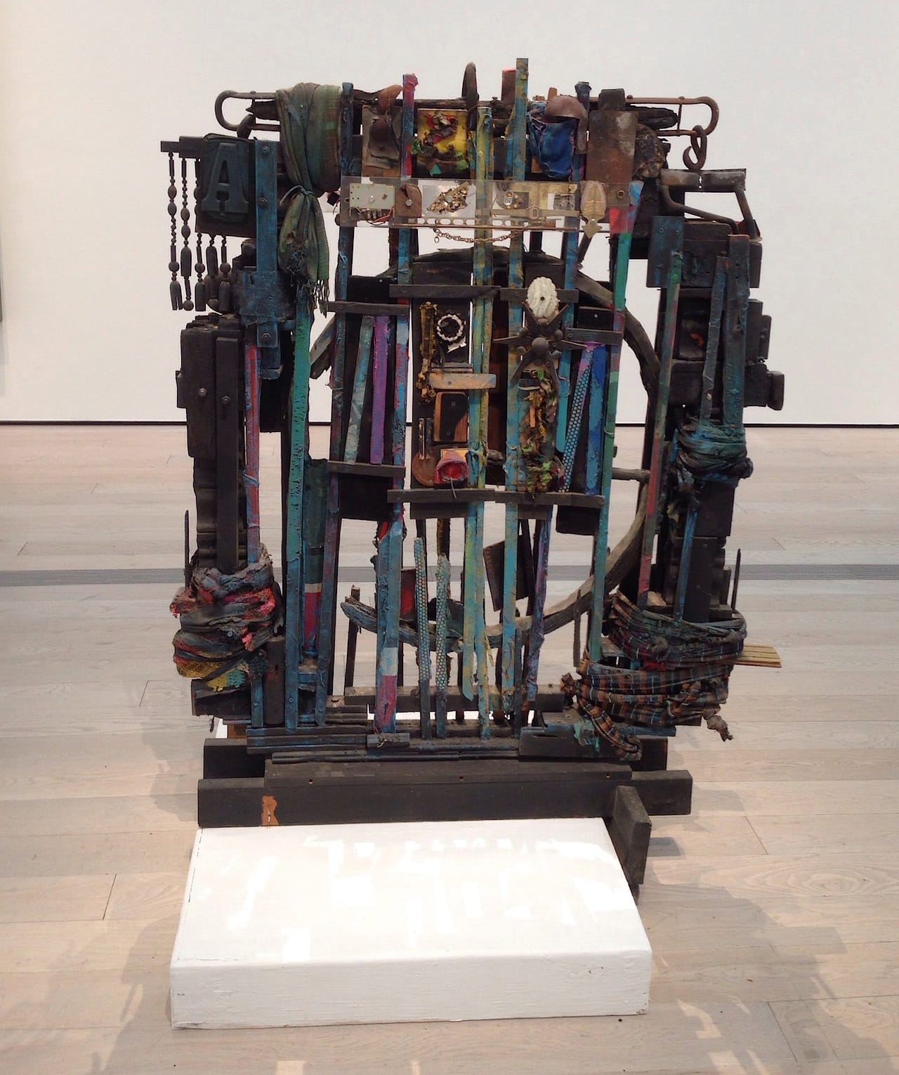 Noah Purifoy, "Untitled" (1992), assemblage sculpture