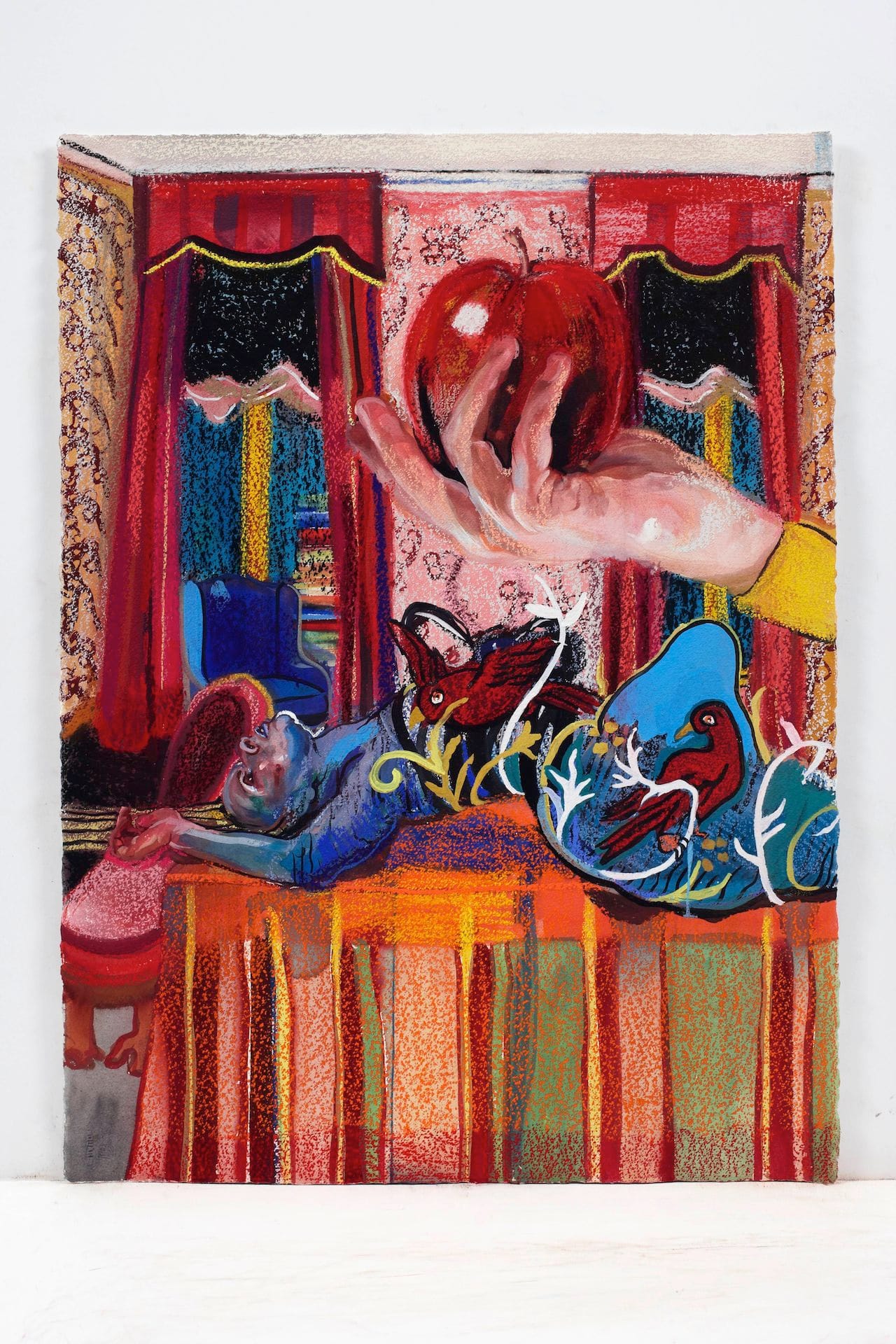 Natalie Frank, "Snow White IV" (2011-14) (courtesy of the Drawing Center)