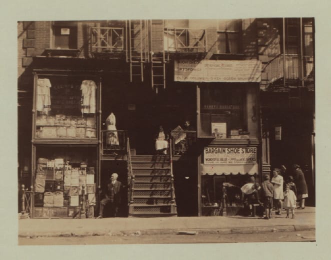 97 Orchard Street, future home of the Tenement Museum (1929) (Irma and Paul Milstein Division of United States History, Local History and Genealogy, New York Public Library)