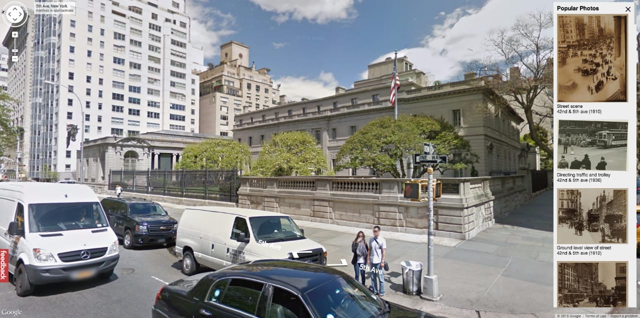 The Frick Collection today on Google Maps