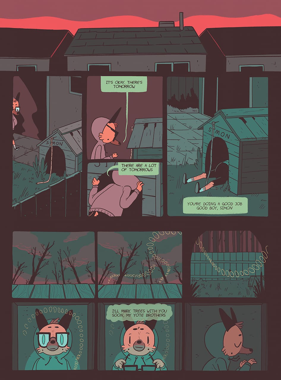 Page from 'Vacancy' by Jen Lee