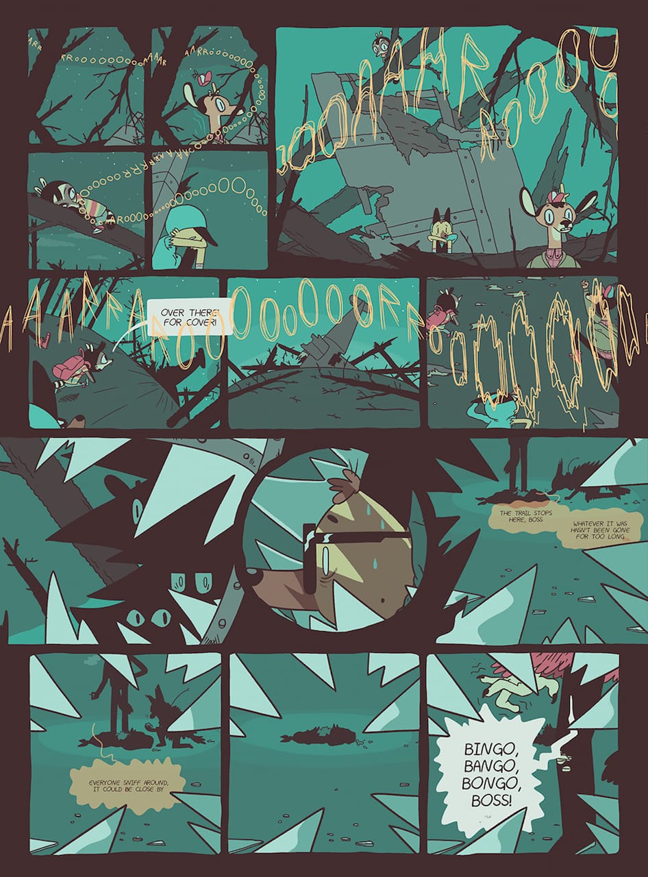 Page from 'Vacancy' by Jen Lee