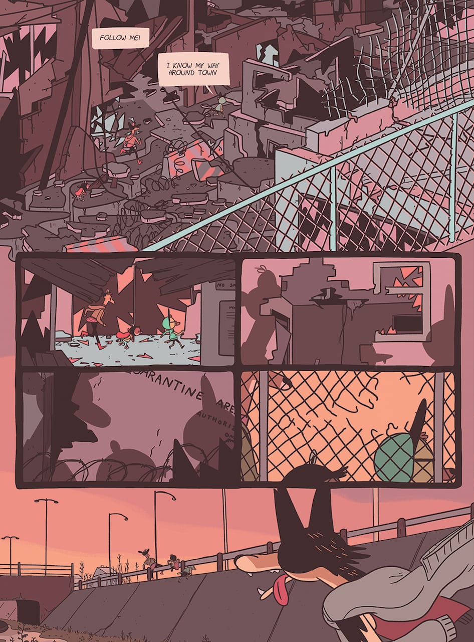 Page from 'Vacancy' by Jen Lee